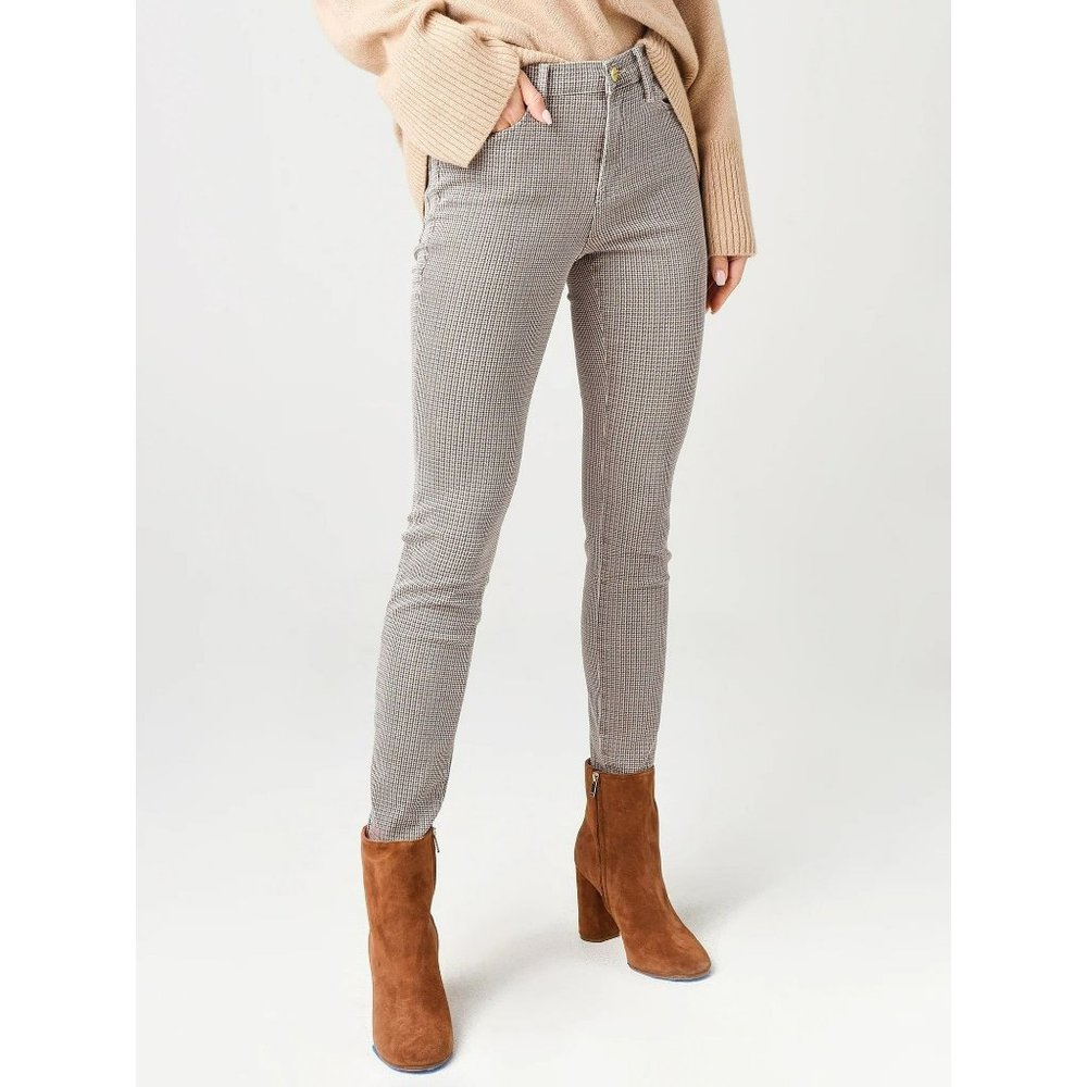 Frame Le High Skinny Jeans in Tawny Multi